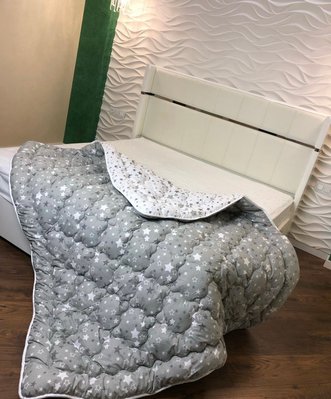 Одеяло Звездочка Теплое полуторное 150х210 см, качественное силиконизированное волокно ТМ DAMANI