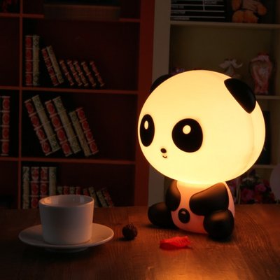 Детский эко-ночник настольный светильник-ночник Панда