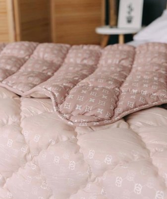 Одеяло полуторное зимнее односпальное 150х210 см наполнитель качественный холлофайбер LOUIS VUITTON