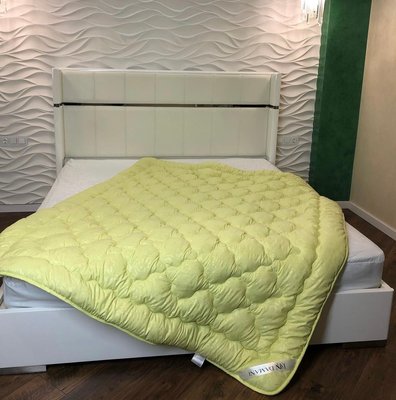 Одеяло зимнее двуспальное 175х210 см, объемное качественное силиконизированное волокно ТМ DAMANI